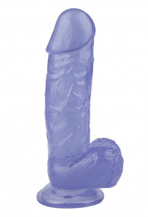 23CM Ger�ek�i Mor Dildo Penis